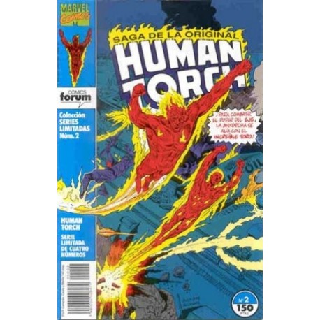 SERIES LIMITADAS Nº 2 HUMAN TORCH 2 DE 4