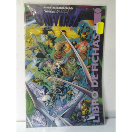 WILDSTORM UNIVERSE LIBRO DE FICHAS