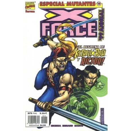 ESPECIAL MUTANTES Nº 19 X-FORCE ´99 ANUAL