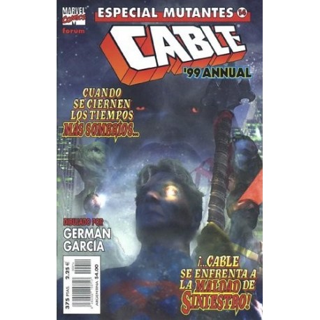 ESPECIAL MUTANTES Nº 14 CABLE ´99 ANUAL