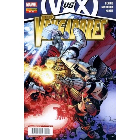 LOS VENGADORES VOL.4 Nº 22 V VS. X