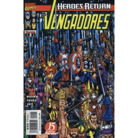 LOS VENGADORES VOL.3 Nº 2