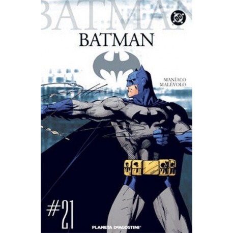 BATMAN COLECCIONABLE Nº 21 MANÍACO MALÉVOLO