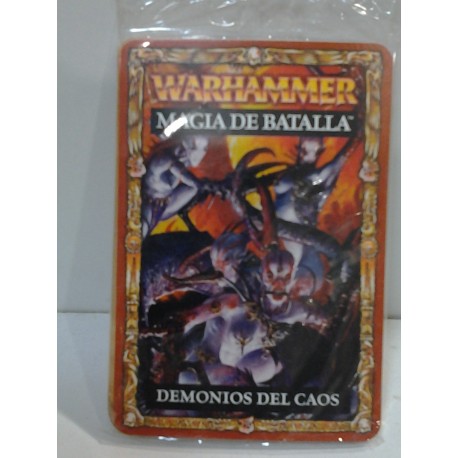 DEMONIOS DEL CAOS CARTAS MAGIA BATALLA 