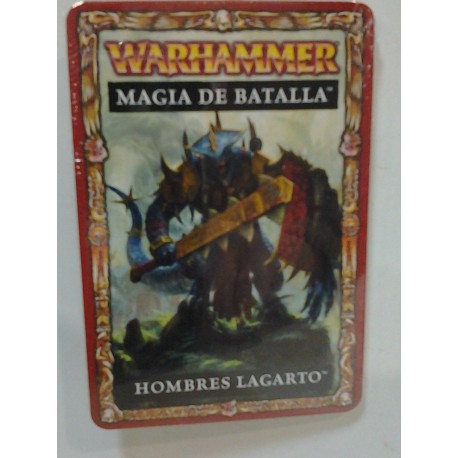 HOMBRES LAGARTO CARTAS MAGIA DE BATALLA