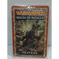 SKAVENS CARTAS MAGIA DE BATALLA