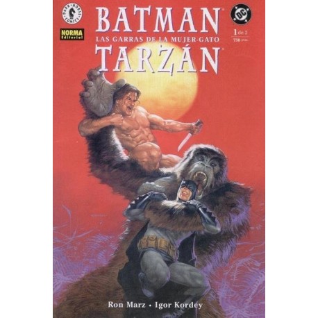 BATMAN / TARZAN: LAS GARRAS DE LA MUJER GATO Nº 1 