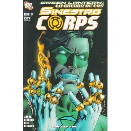 GREEN LANTERN: LA GUERRA DE LOS SINESTRO CORPS Nº 3