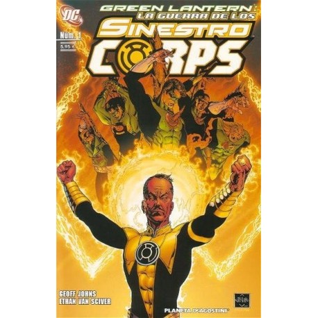 GREEN LANTERN: LA GUERRA DE LOS SINESTRO CORPS Nº 1