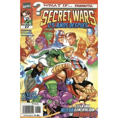 WHAT IF VOL.2 Nº 27 SECRET WARS