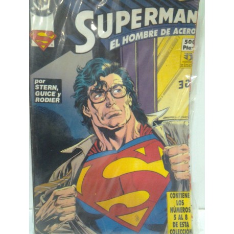 SUPERMAN EL HOMBRE DE ACERO (RETAPADO Nº 39) Nº 5-6-7-8 