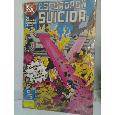 ESCUADRÓN SUICIDA Nº 4 RETAPADO 13 AL 15