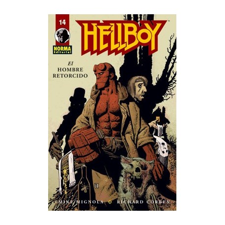 HELLBOY 14: EL HOMBRE RETORCIDO
