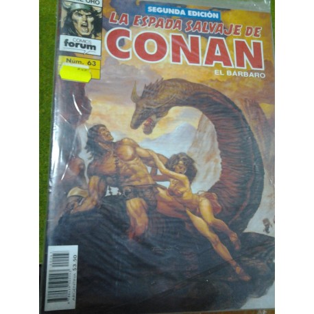 LA ESPADA SALVAJE DE CONAN Nº 63 SEGUNDA EDICIÓN