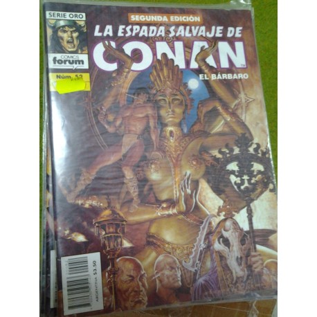 LA ESPADA SALVAJE DE CONAN Nº 52 SEGUNDA EDICIÓN