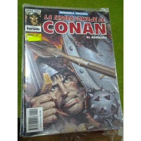 LA ESPADA SALVAJE DE CONAN Nº 51 SEGUNDA EDICIÓN