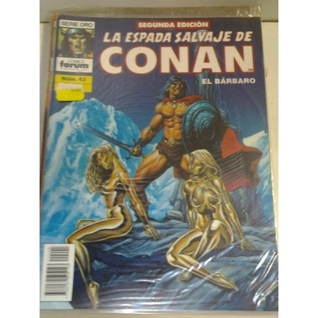 LA ESPADA SALVAJE DE CONAN Nº 45 SEGUNDA EDICIÓN