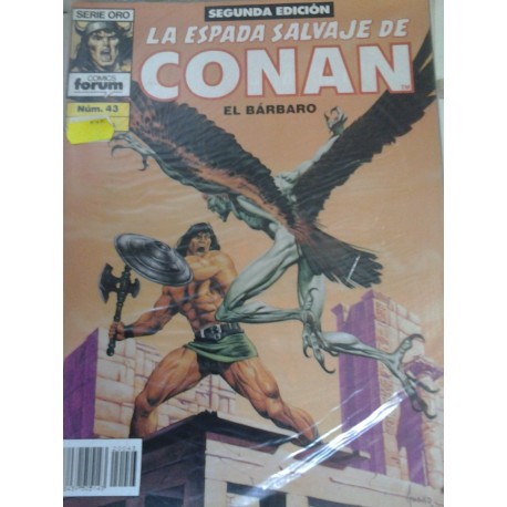 LA ESPADA SALVAJE DE CONAN Nº 43 SEGUNDA EDICIÓN