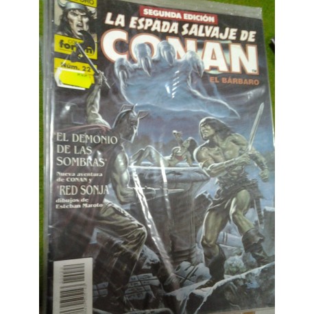 LA ESPADA SALVAJE DE CONAN Nº 22 SEGUNDA EDICIÓN 