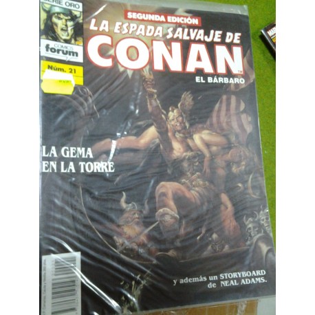 LA ESPADA SALVAJE DE CONAN Nº 21 SEGUNDA EDICIÓN