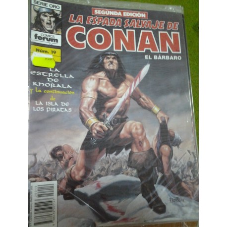 LA ESPADA SALVAJE DE CONAN Nº 19 SEGUNDA EDICIÓN