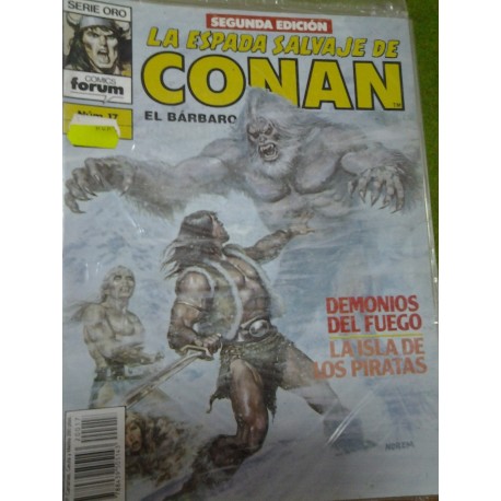 LA ESPADA SALVAJE DE CONAN Nº 17 SEGUNDA EDICIÓN