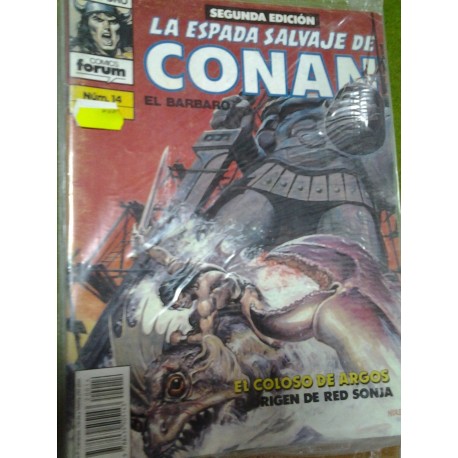 LA ESPADA SALVAJE DE CONAN Nº 14 SEGUNDA EDICIÓN