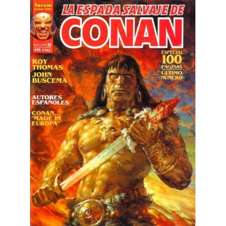 LA ESPADA SALVAJE DE CONAN VOL.2 Nº 10