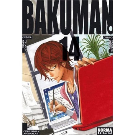 BAKUMAN Nº 14 CEREBROS Y AMENAZAS