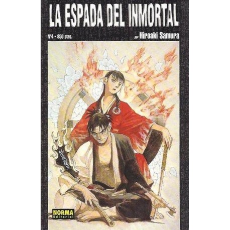 LA ESPADA DEL INMORTAL Nº 4 