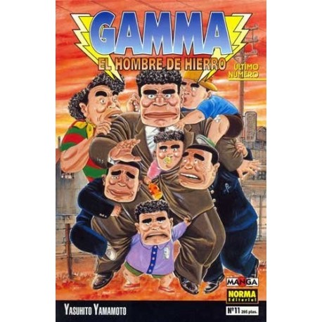 GAMMA, EL HOMBRE DE HIERRO Nº 11 