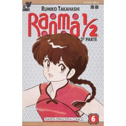 RANMA 1/2 2ª PARTE Nº 6 (PORTADA RASGADA)