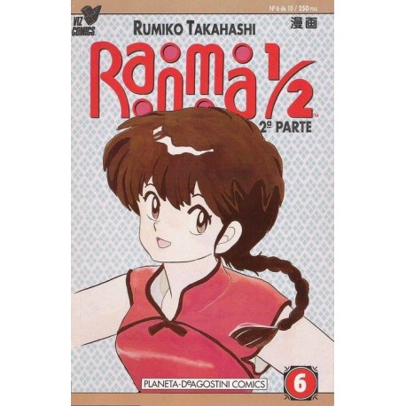 RANMA 1/2 2ª PARTE Nº 6 (PORTADA RASGADA)