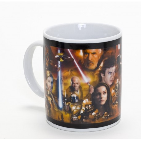 STAR WARS TODOS LOS PERSONAJES TAZA