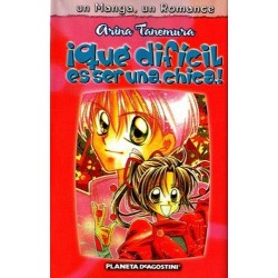 UN MANGA, UN ROMANCE Nº 1 ¡QUE DIFÍCIL ES SER UNA CHICA!