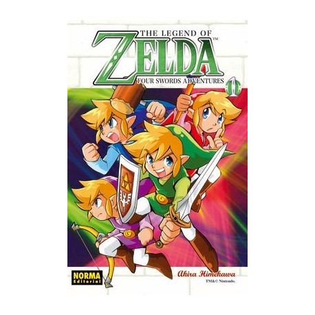 ZELDA Nº 8 FOUR SWORDS ADVENTURES 1