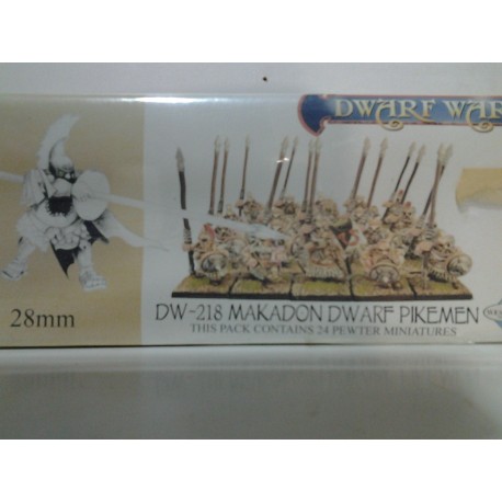 DWARF WARS: MAKADON DWARF PIKEMEN