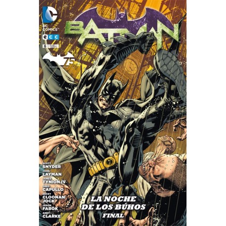 BATMAN TRIMESTRAL Nº 6 LA NOCHE DE LOS BÚHOS FINAL