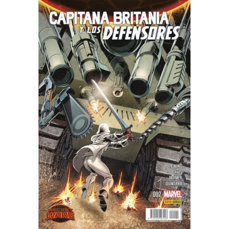 SECRET WARS: CAPITANA BRITANIA Y LOS DEFENSORES Nº 2