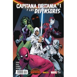 SECRET WARS: CAPITANA BRITANIA Y LOS DEFENSORES Nº 1