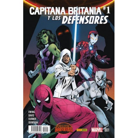 SECRET WARS: CAPITANA BRITANIA Y LOS DEFENSORES Nº 1