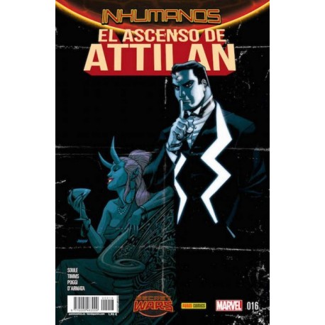 INHUMANOS Nº 16 EL ASCENSO DE ATTILAN (SECRET WARS)