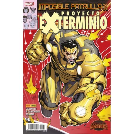 LA IMPOSIBLE PATRULLA-X Nº 42 PROYECTO EXTERMINIO (SECRET WARS)