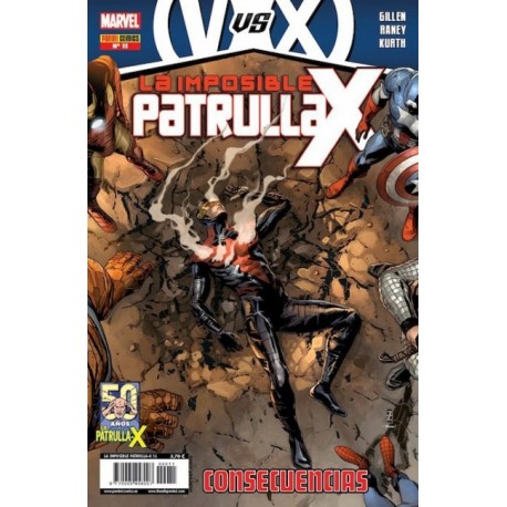 LA IMPOSIBLE PATRULLA-X Nº 11