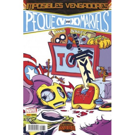 IMPOSIBLES VENGADORES Nº 34 PEQUE MARVELS: VVSV (SECRET WARS)