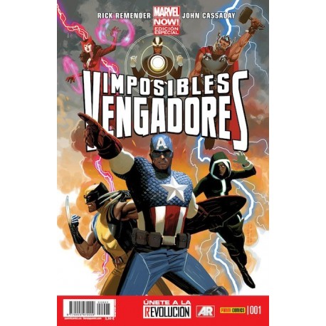 IMPOSIBLES VENGADORES Nº 1 (PORTADA ALTERNATIVA)