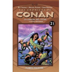 LAS CRÓNICAS DE CONAN Nº 21 LA SANGRE DEL TITÁN