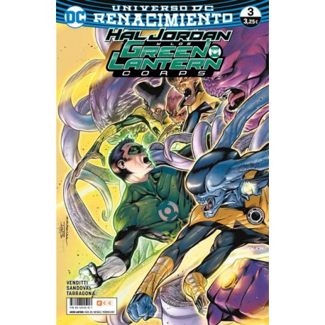 GREEN LANTERN Nº 58 RENACIMIENTO 3