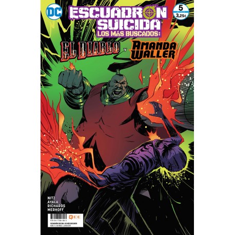 ESCUADRÓN SUICIDA: LOS MÁS BUSCADOS Nº 11 EL DIABLO Y AMANDA WALLER