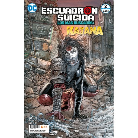 ESCUADRÓN SUCIDA: LOS MÁS BUSCADOS Nº 14 KATANA